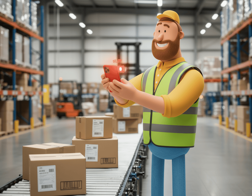 We receive your package at our Delaware warehouse